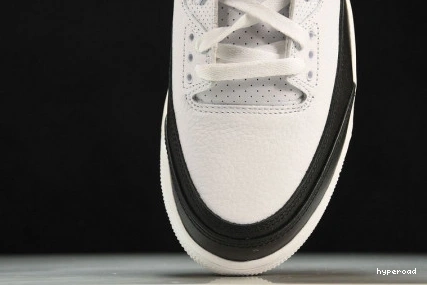 Hyperoad WHITE 3 AIR FRAGMENT JORDAN BLACK 0907